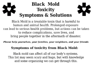 Toxicité de la moisissure noire
