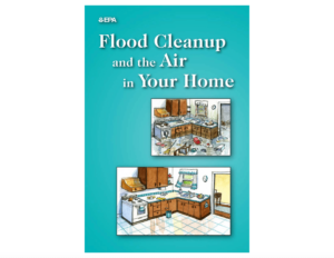 洪水清理和家中空气